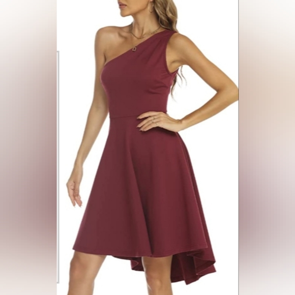 Sarah Mathews One Shoulder Dress - Picture 1 of 5